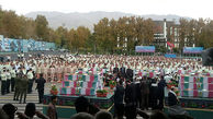مراسم تشییع پیکر پاک 54 شهید دفاع مقدس ناجا برگزار شد 