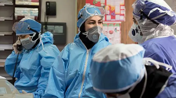 فیلم اشک آور از یک صحنه در بیمارستان کرونایی ها!