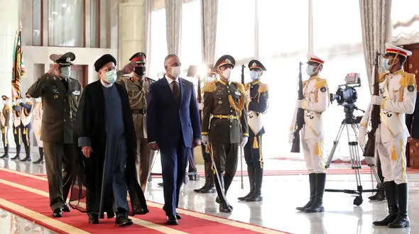 رئیس جمهور در سعدآباد به طور رسمی از نخست وزیر عراق استقبال کرد