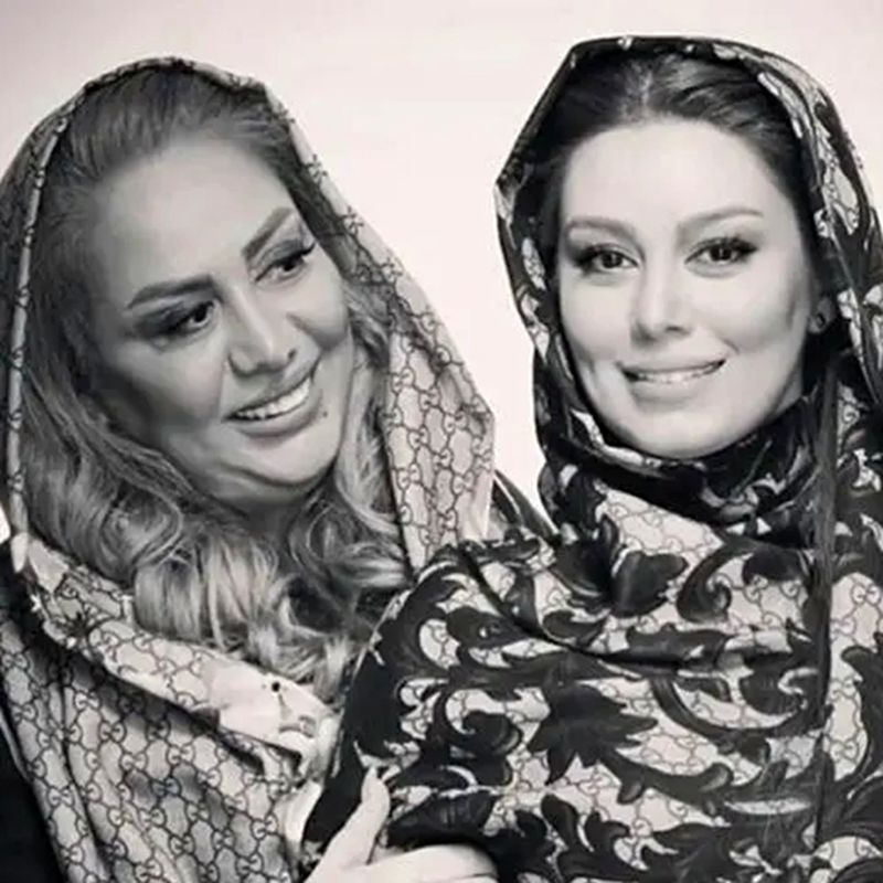 عکس سحر قریشی و مادرش