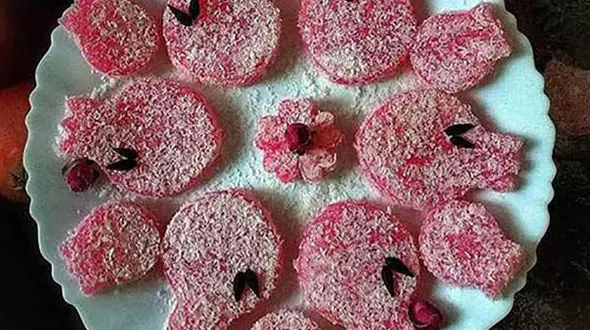 باسلوق انار ، مناسب برای دورهمی های یلدایی + طرز تهیه