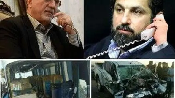 گفت وگوی استانداران البرز و خوزستان درباره امدادرسانی به دانش آموزان حادثه دیده