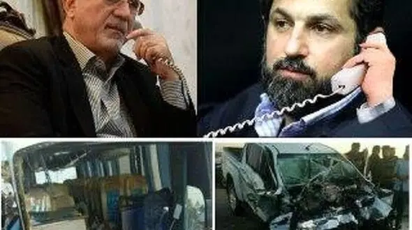 گفت وگوی استانداران البرز و خوزستان درباره امدادرسانی به دانش آموزان حادثه دیده