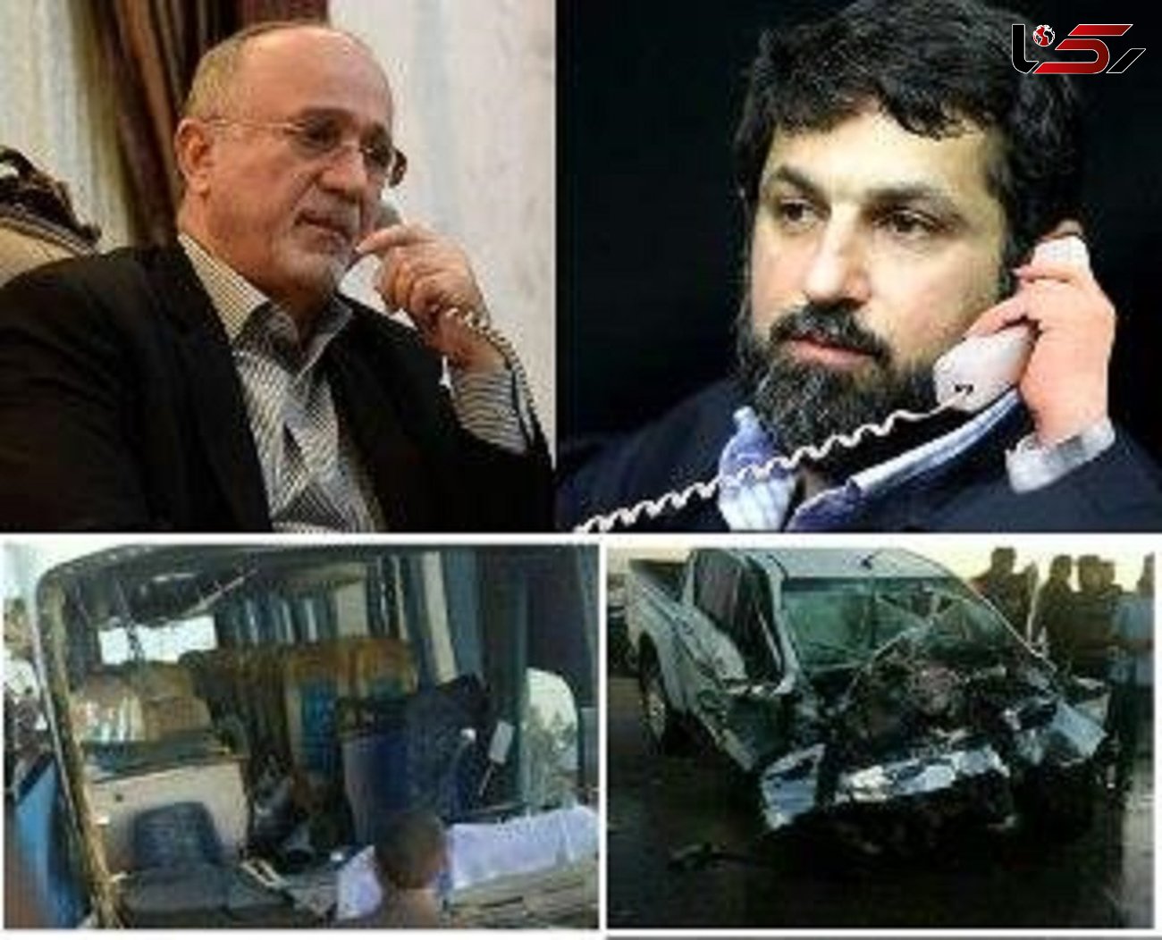 گفت وگوی استانداران البرز و خوزستان درباره امدادرسانی به دانش آموزان حادثه دیده