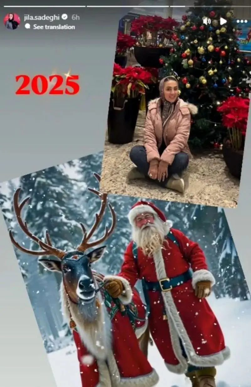 کریسمس ژیلا صادقی