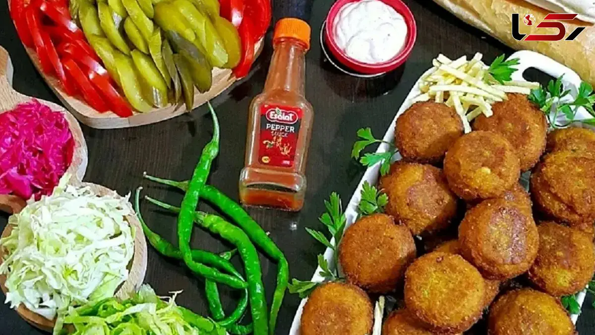 راز خوشمزگی فلافل در خانه؛ ساده، سریع و سالم + فیلم