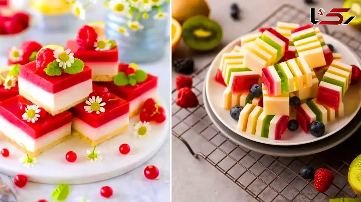 تزئین ژله مجلسی؛ ایده های خلاقانه و جذاب برای پذیرایی خاص
