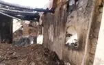 کمبود امکانات اطفاء حریق  یک خانه را در انجیرستان با خاک یکسان کرد + فیلم