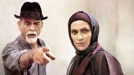 ملک مطیعی و فخیم زاده در پشت صحنه سریال ساختمان 85