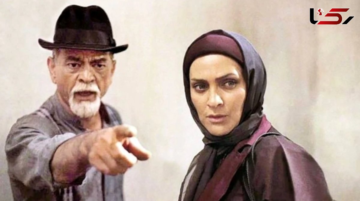 ملک مطیعی و فخیم زاده در پشت صحنه سریال ساختمان 85