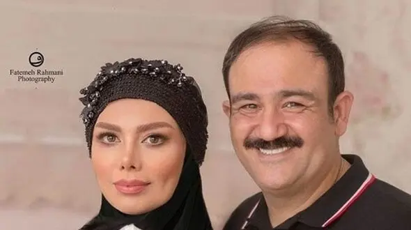 عکس های مدلینگی آرزو غفوریان، همسر مهران غفوریان با لباس مجلسی/ چه ست مادر دختری سفید صورتی زیبایی
