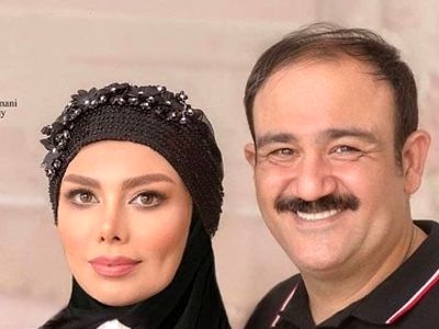 عکس های مدلینگی آرزو غفوریان، همسر مهران غفوریان با لباس مجلسی/ چه ست مادر دختری سفید صورتی زیبایی