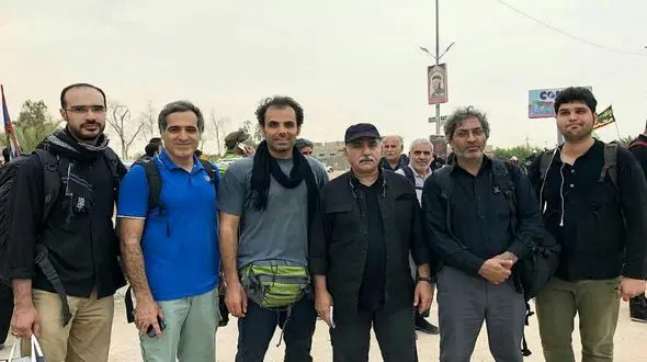 کدام هنرمندان خود را به راهپیمایی اربعین رساندند؟ + عکس