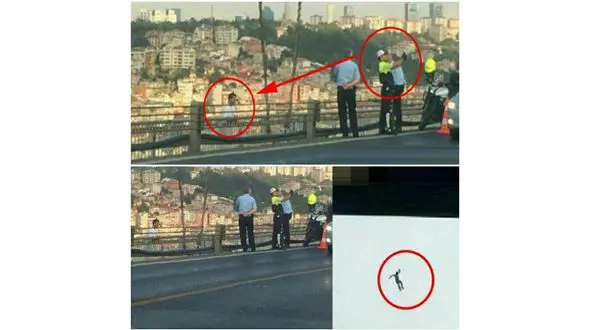 این مامور پلیس هرگز خودش را نمی بخشد / سلفی با مردی که آماده مرگ بود! + عکس