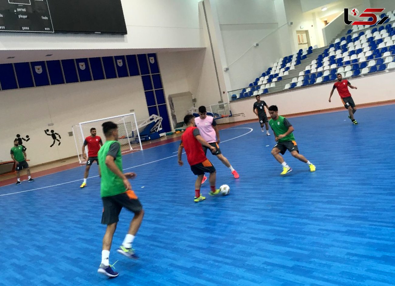 برگزاری آخرین تمرین تیم ملی فوتسال پیش از دیدار برابر ویتنام