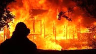 آتش سوزی هولناک انبار ضایعات در اسلامشهر + فیلم