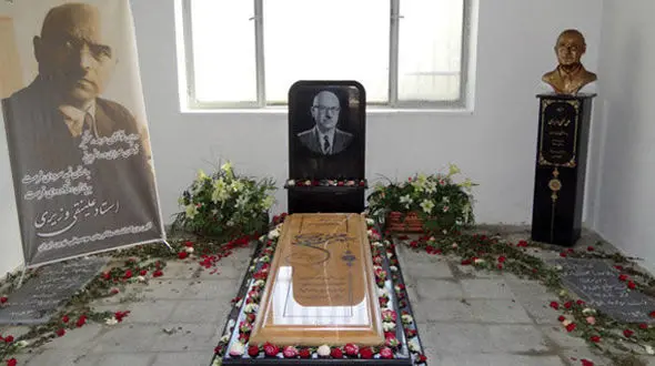 سرقت از مقبره پدر موسیقی ایران در بهشت زهرای تهران + فیلم و عکس