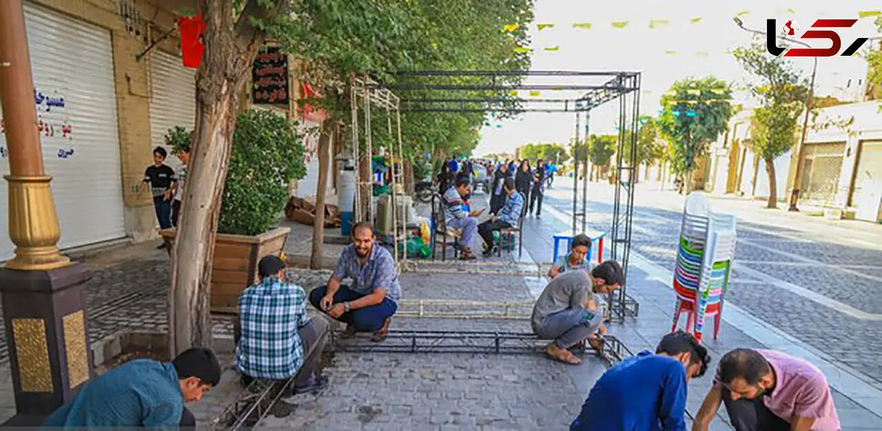 ​خطبه غدیر در سراسر مسیر مهمونی ۱۰ کیلومتری​