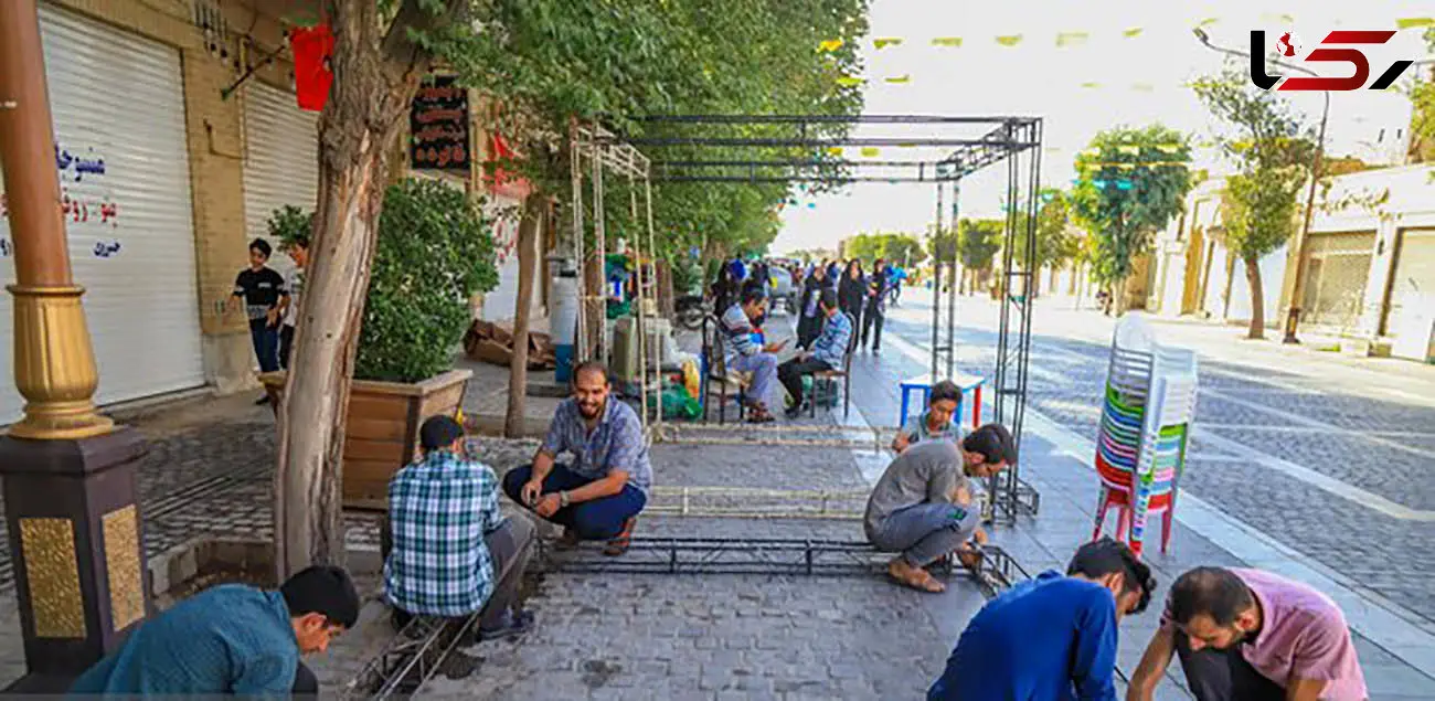 ​خطبه غدیر در سراسر مسیر مهمونی ۱۰ کیلومتری​