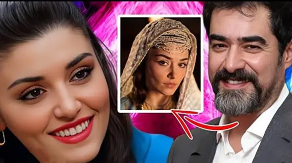 عکس لورفته از آغوش شهاب حسینی و هانده ارچل در پشت صحنه مست عشق / شهاب قید ایران را زد؟!