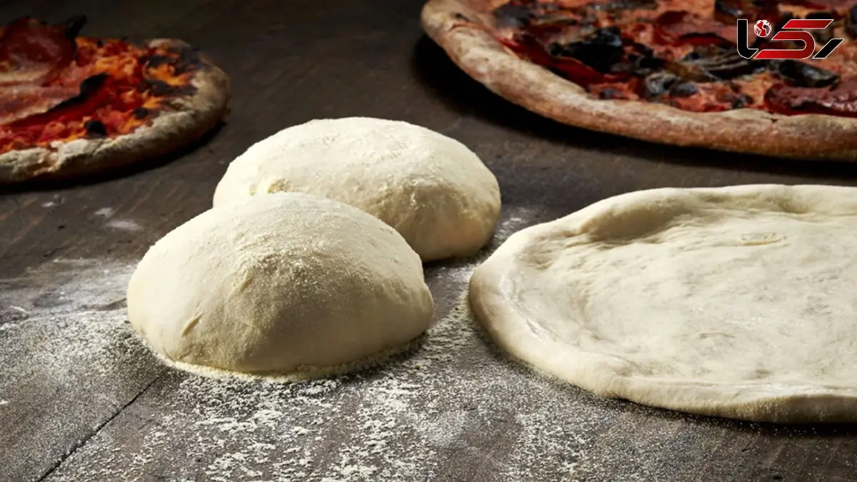 آموزش تهیه خمیر پیتزای خانگی تازه سبک و خوش‌طعم + فیلم