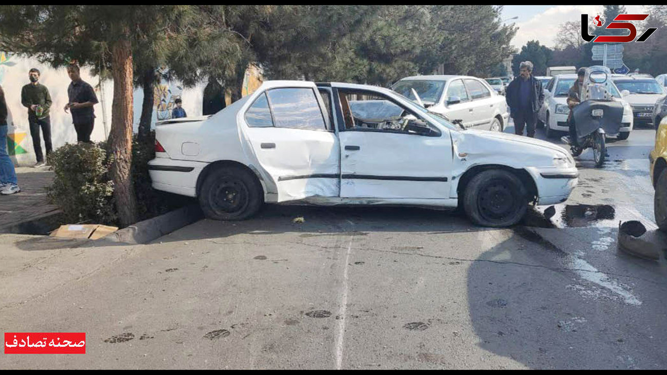راننده 15 ساله در مشهد فاجعه آفرید / سهیل 8 ساله در دم جان باخت و برادر 12 ساله در جدال با مرگ است! + عکس