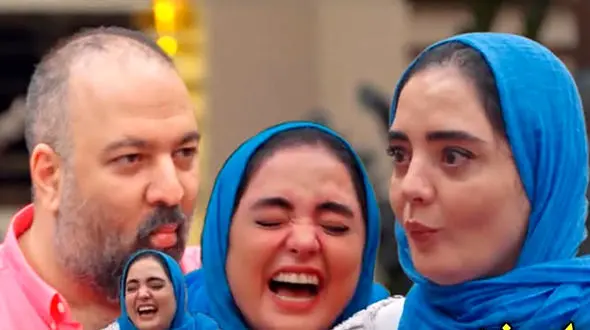 خنده دارترین سکانس جوکر / وقتی علی اوجی  نرگس محمدی را خنداند و حذفش کرد ! / حرکتش را ببینید