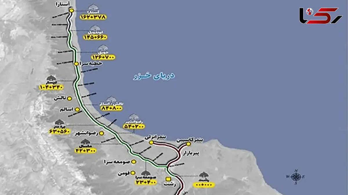 دو هفته تا قرارداد میلیارد یورویی رشت-آستارا در مسکو