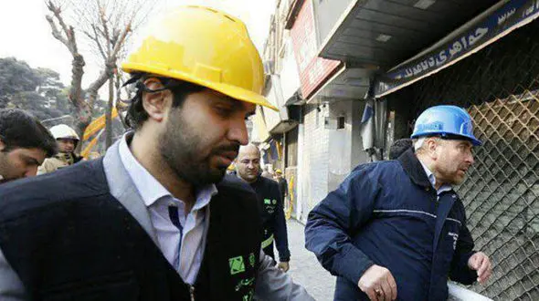 قالیباف: هیچ مردم عادی در ساختمان پلاسکو نمانده است