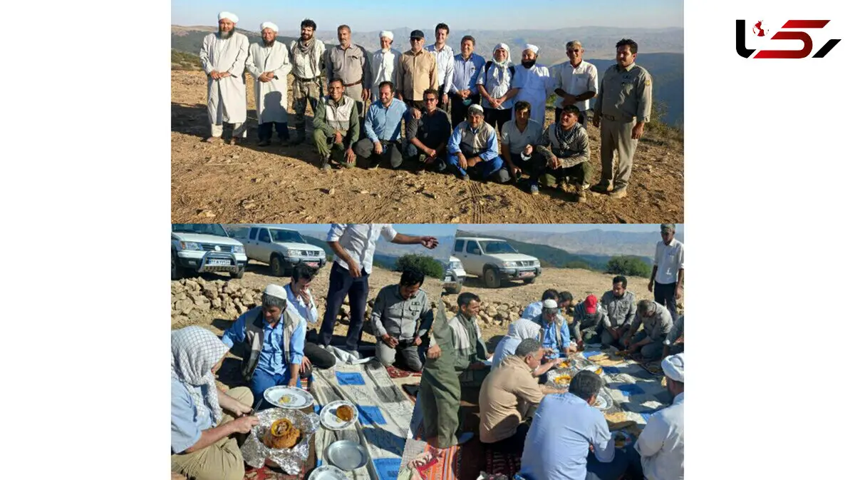 تصاویر عجیب از دورهمی آقای فرماندار مراوه تپه در اوج کرونا بدون ماسک ! 