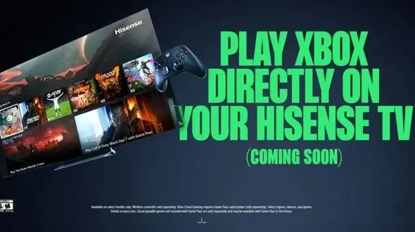 بدون نیاز به کنسول از بازی های ایکس باکس روی تلویزیون های Hisense لذت ببرید