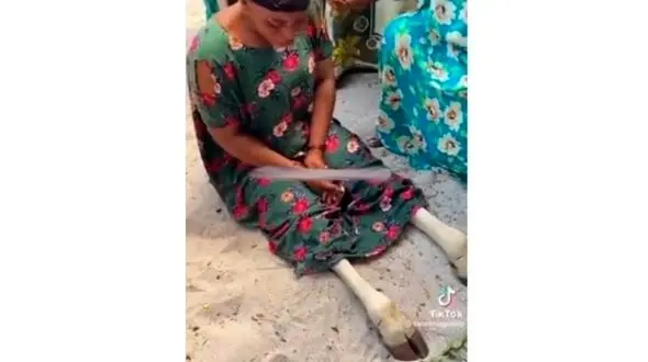 ببینید /  تبدیل شدن زن خیانتکار به اسب واقعیت دارد؟  + فیلم عجیب