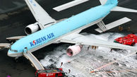 فیلم لحظه آتش گرفتن هواپیمای مسافربری در فرودگاه توکیو / حادثه وحشتناک بعد از زلزله ژاپن!