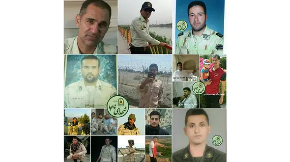 16 شهید پلیس در اردیبهشت ماه 96 + عکس