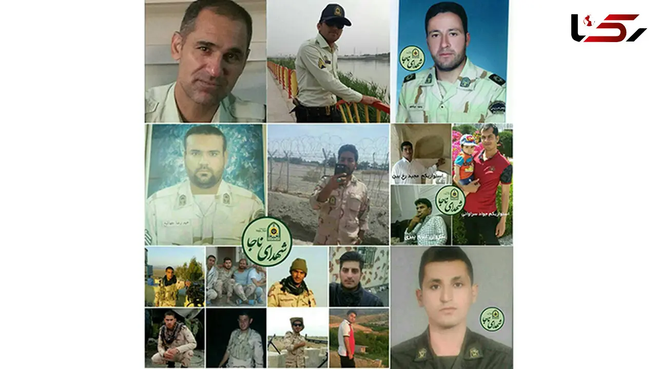 16 شهید پلیس در اردیبهشت ماه 96 + عکس