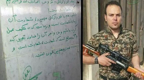 مدافع حرمی که در چهل روز ۴۰ داعشی را به هلاکت رساند+ تصاویر