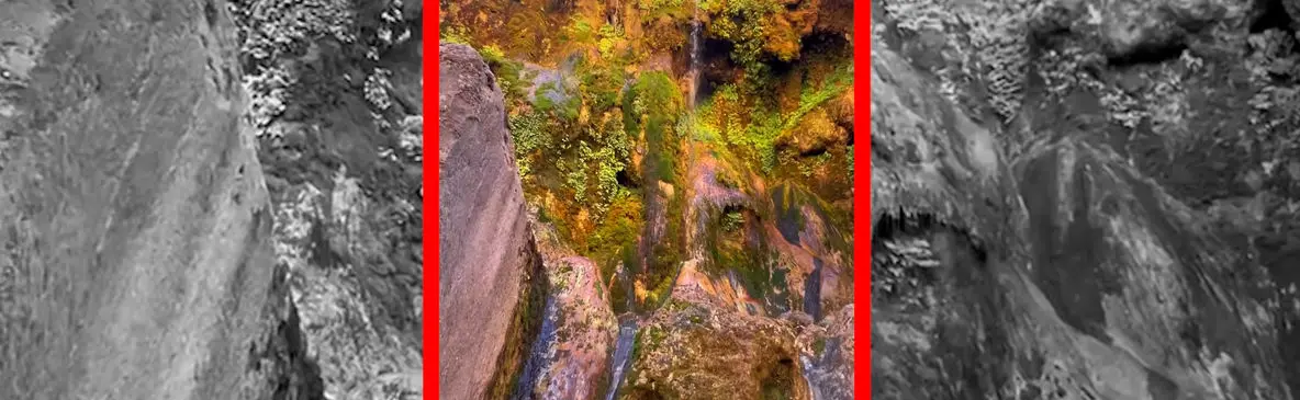 فیلم طبیعت بکر و آبشار اخلمد