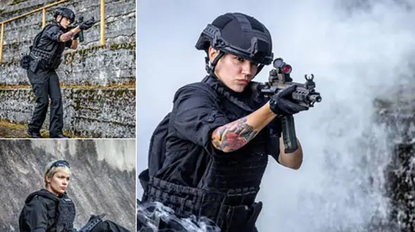 این زن باهوش محافظ شخصی رئیس جمهور است + تصاویر 