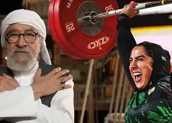 داریوش ارجمند:زنی که مثل رضازاده وزنه بزنه که دیگه زن نیست! 2 سال بعد رحم و تخمدانشو عمل میکنه میریزه دور! الهام حسینی: نظرتان را برای خودتان نگه دارید!