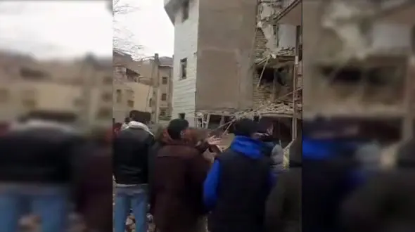 انفجار گاز در پاکدشت / ریزش بخشی از ساختمان مسکونی سه‌طبقه