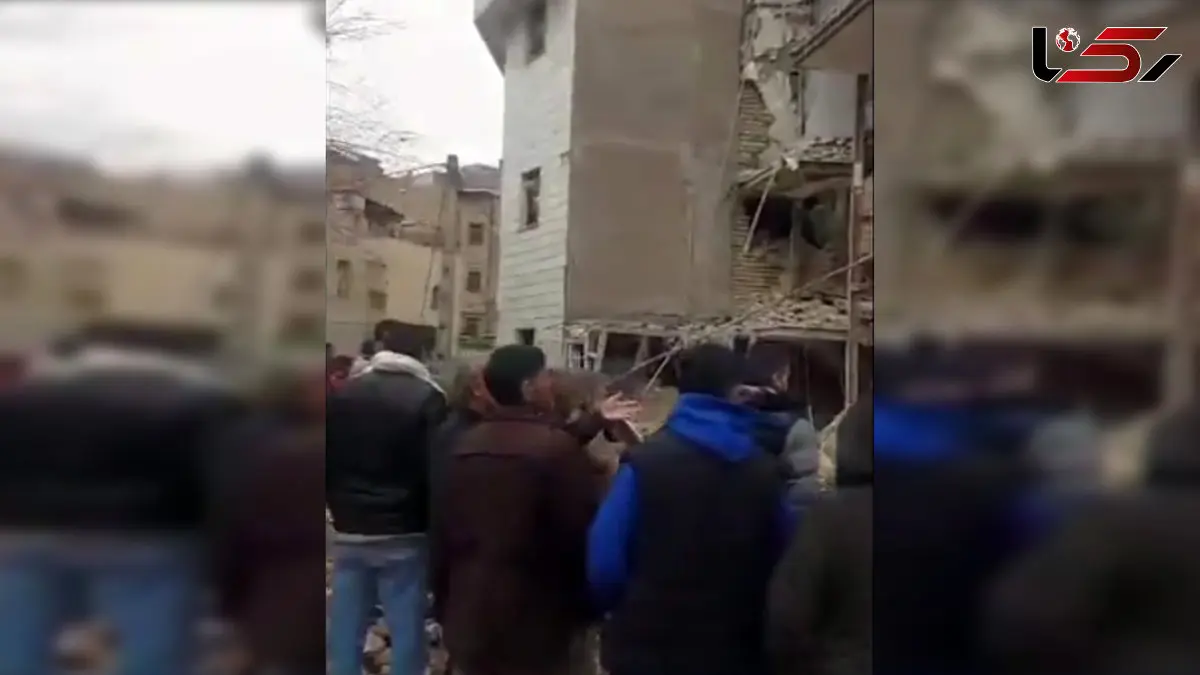 انفجار گاز در پاکدشت / ریزش بخشی از ساختمان مسکونی سه‌طبقه