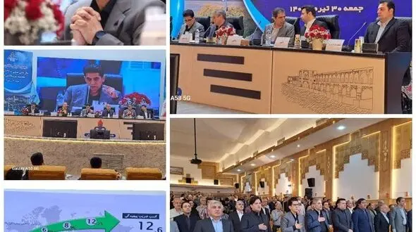 تقسیم سود  204 هزار میلیاردی بین سهامداران پالایش نفت اصفهان / دریافت آب شرب پالایشگاه به صفر می‌رسد + فیلم