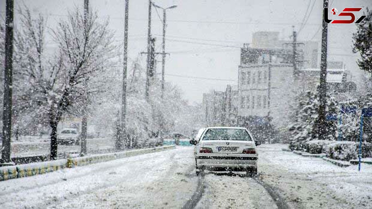 شدت برف مسیر شاهرود-توسکستان- گرگان را  مسدود کرد