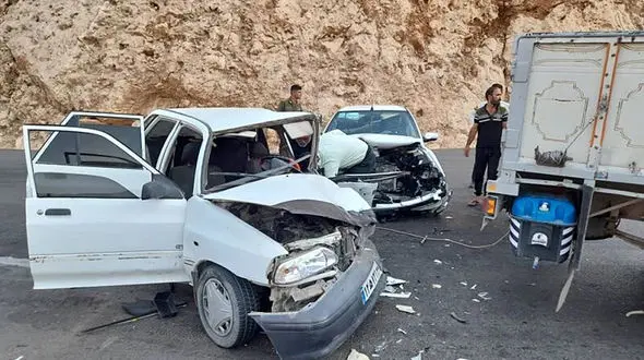 تصادف خونین در محور اندیکا - شهرکرد