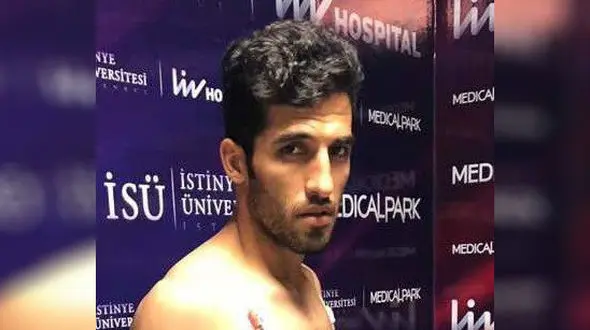 وحید امیری درتست پزشکی ترابزون ترکیه !+عکس