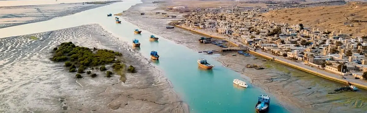 بندر لافت جزیره قشم + فیلم