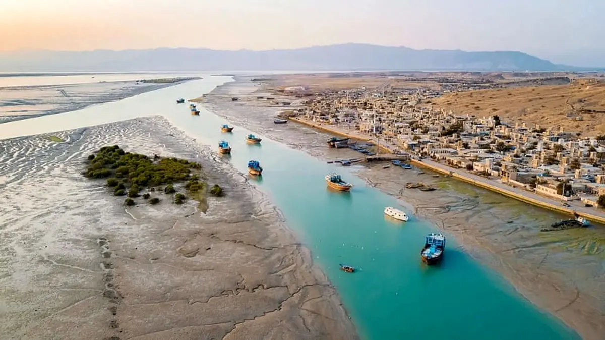 بندر لافت جزیره قشم