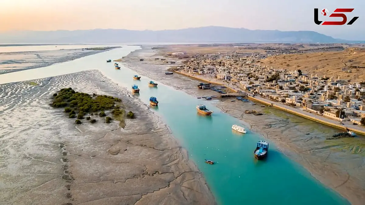 بندر لافت جزیره قشم + فیلم