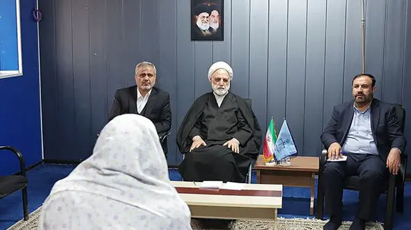 بازدید رئیس قوه قضاییه از یکی دیگر از ندامتگاه‌ های محل نگهداری متهمان حوادث اخیر