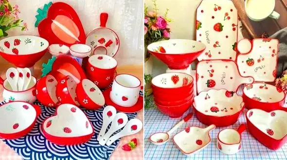 15 مدل سرویس صبحانه سرامیکی فانتزی برای شروع روز با انرژی